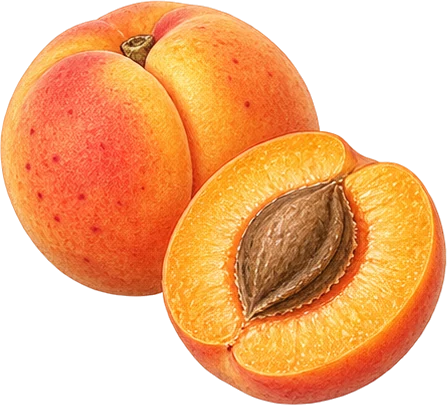 The drawing: apricot