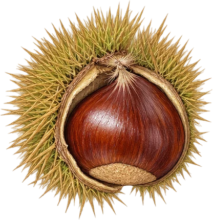 The drawing: chestnut