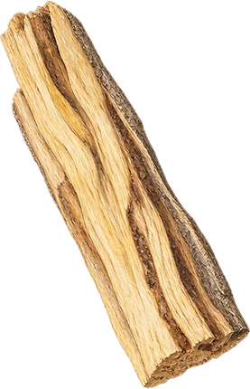 The drawing: palo-santo, split piece