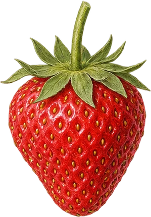 The drawing: strawberry