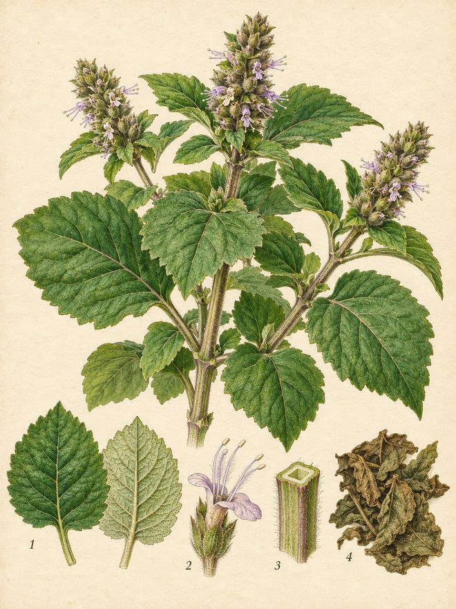 The plate: patchouli