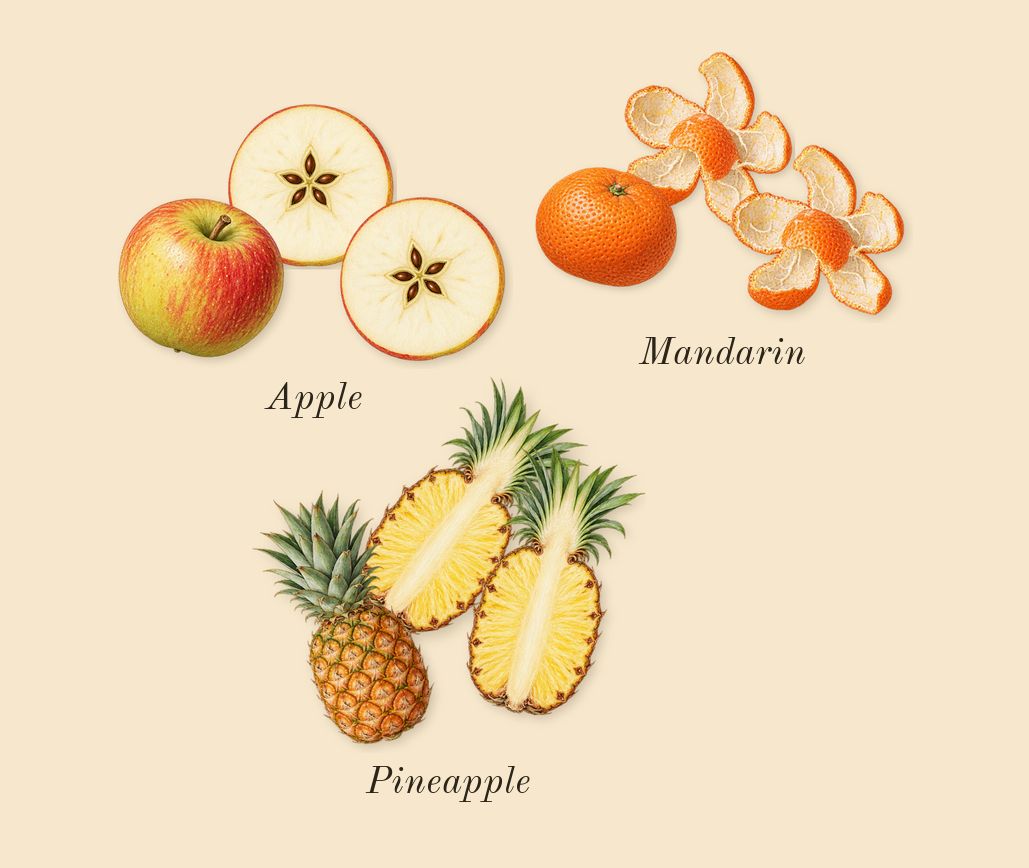 9 PM Rebel, top notes: Mandarin, Pineapple, Apple