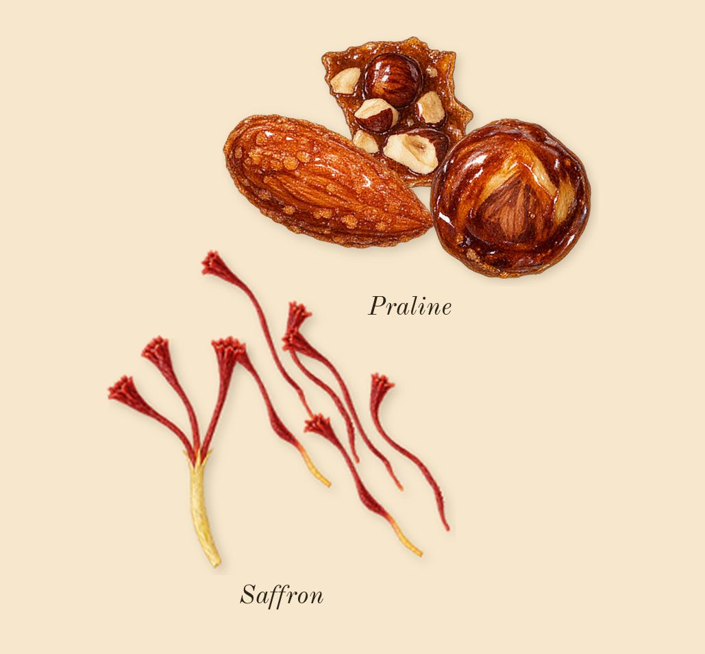 Detour Eco, heart: Saffron, Praline