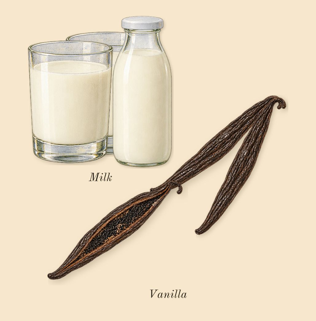 Pink Blush Shams Al Emarat Khususi, dry-down: Milk, Vanilla