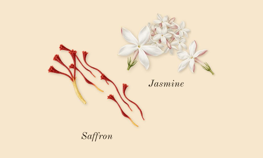 Club de Nuit Untold, top notes: Saffron, Jasmine
