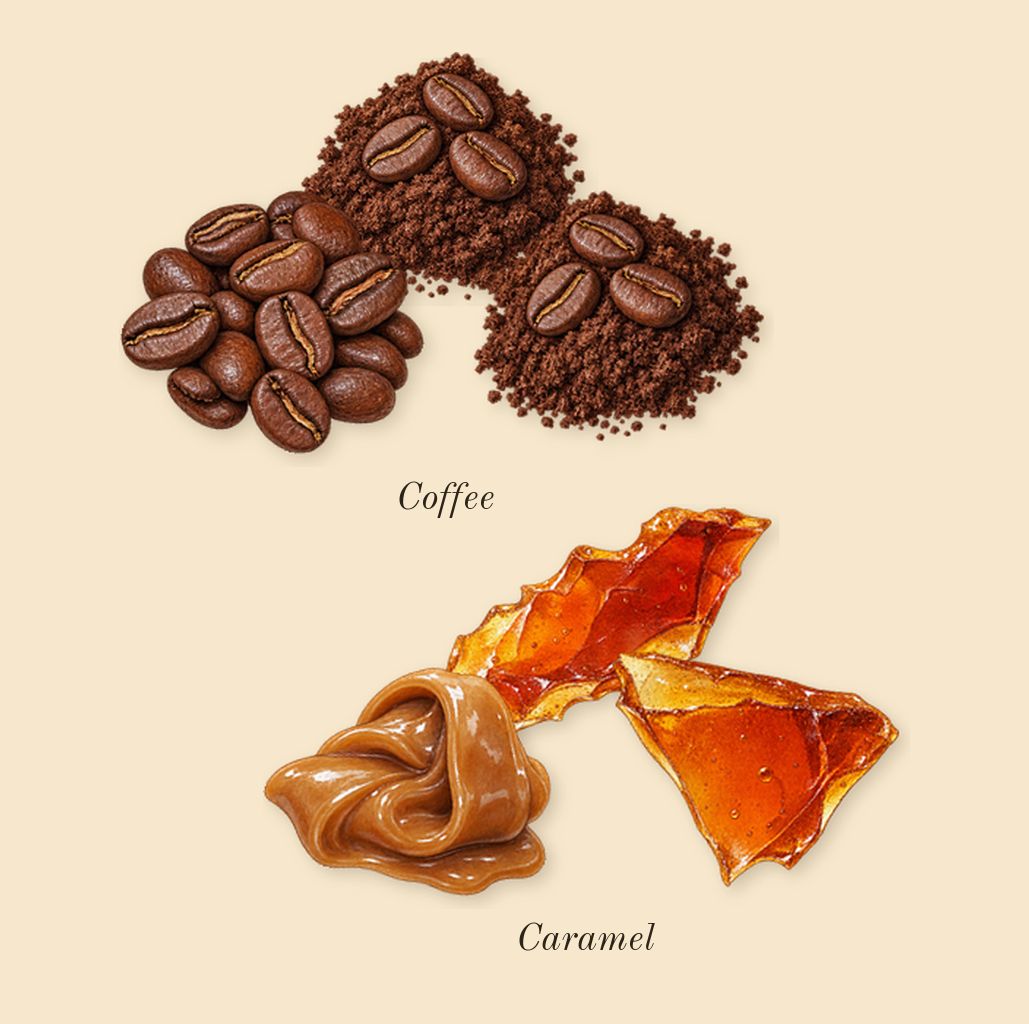 New York Nights, dry-down: Coffee, Caramel