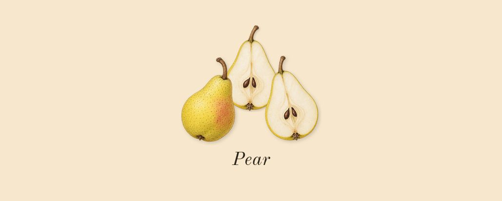 Brit, heart: Pear