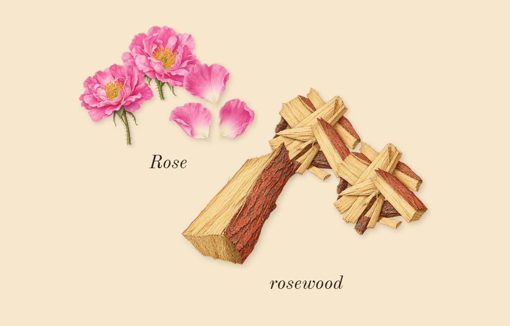 Miss Dior, heart: Rose, rosewood