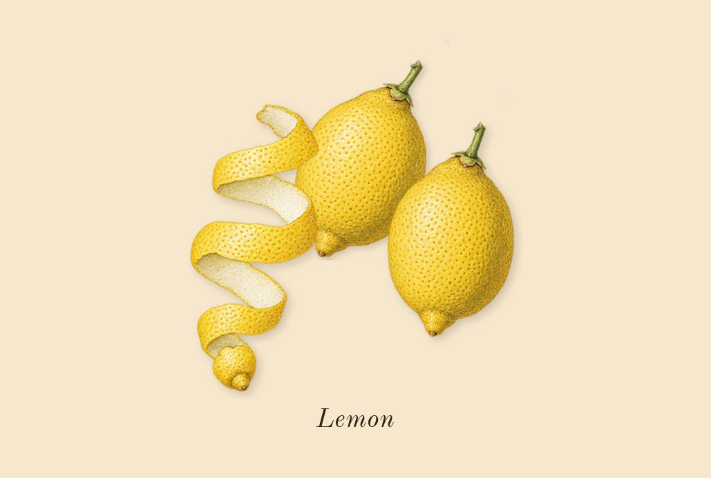 Light Blue, top notes: Lemon