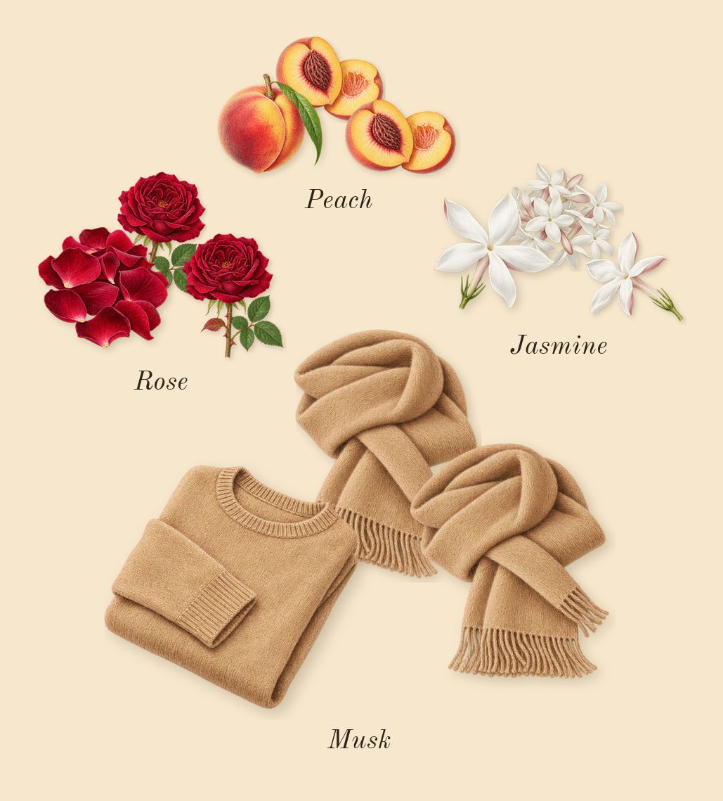 The One, heart: Rose, Peach, Jasmine, Musk