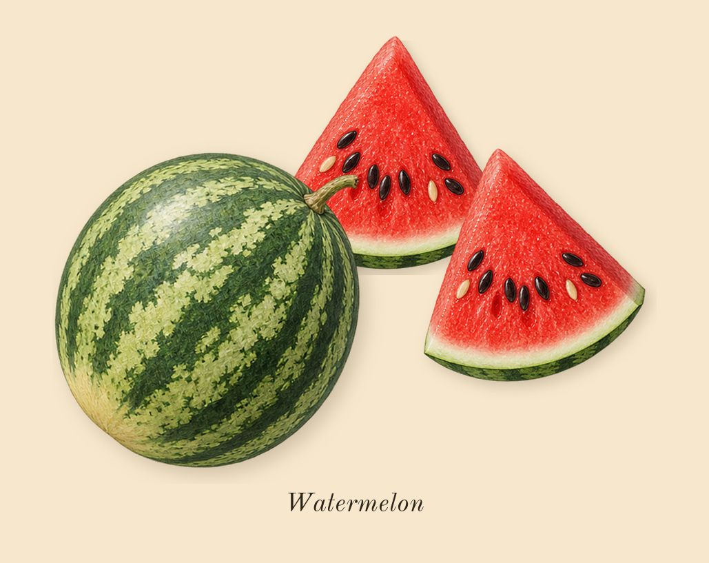Carnal Flower, top notes: Watermelon