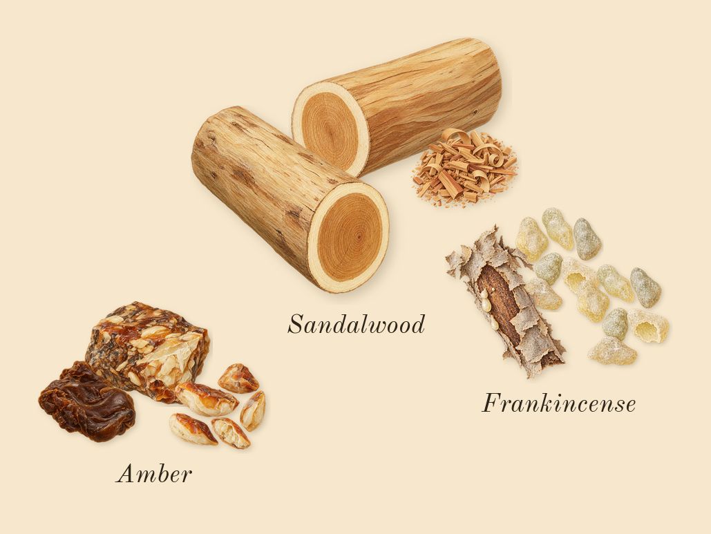 Lumiere Garcon, dry-down: Frankincense, Sandalwood