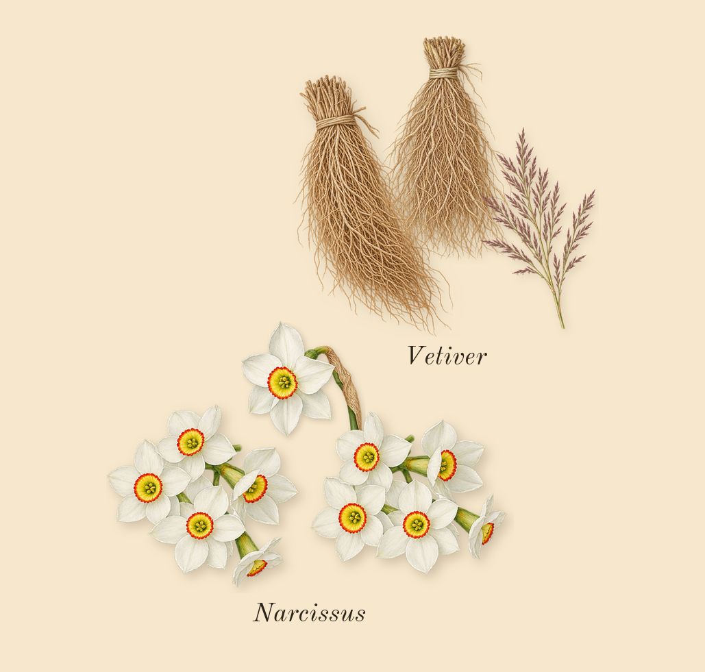 Gentleman Society, heart: Narcissus, Vetiver