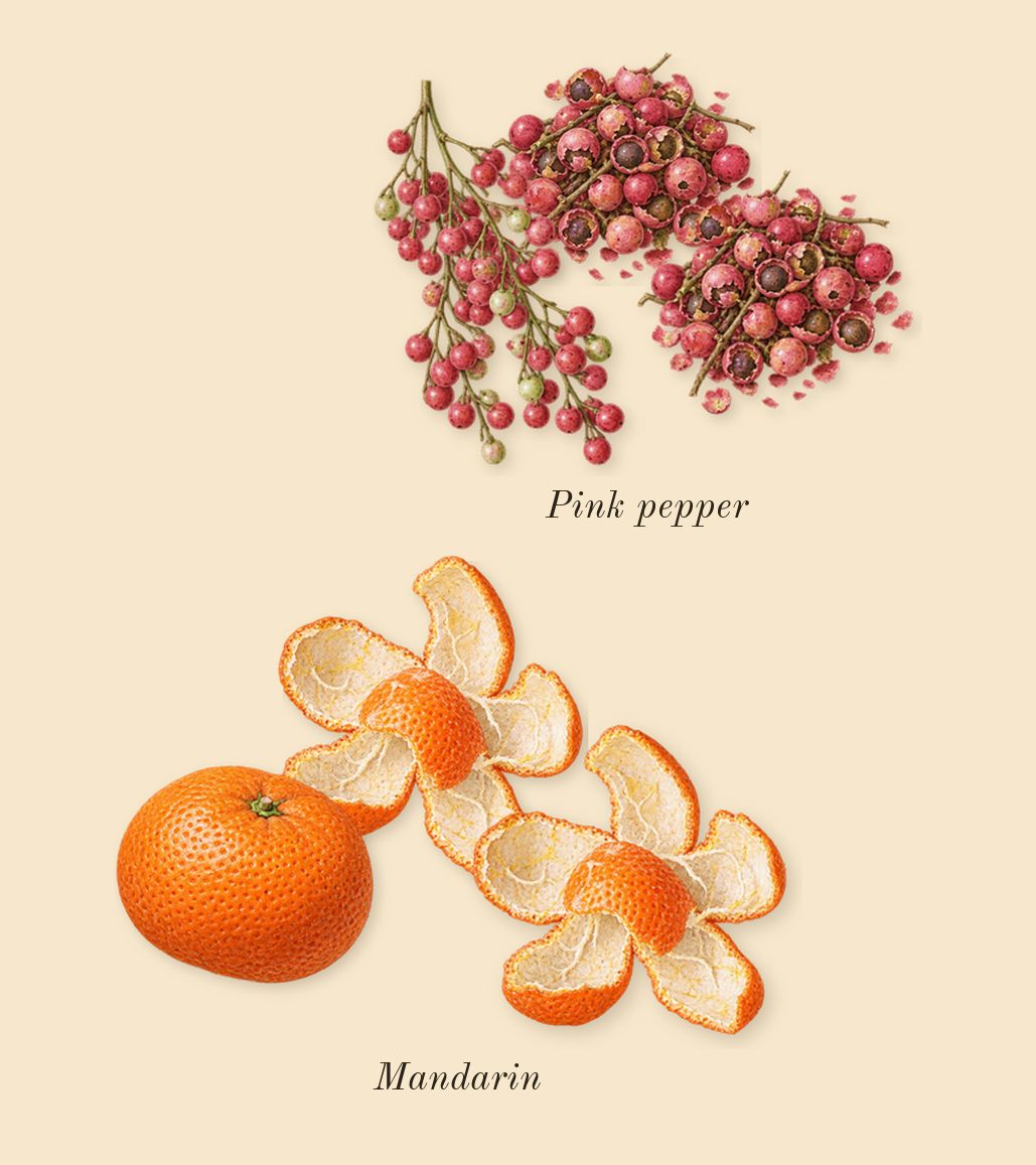 Guilty Pour Femme, top notes: Mandarin, Pink pepper