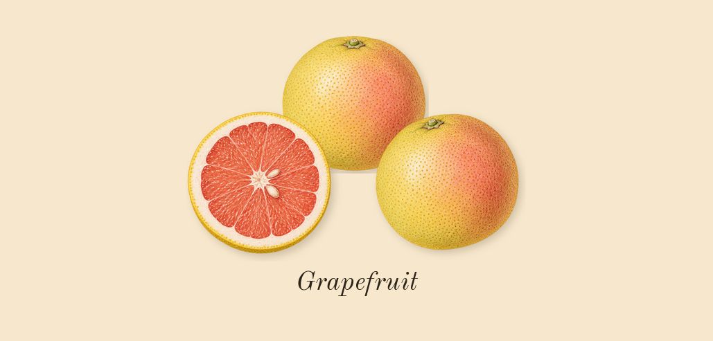 Terre d'Hermès, top notes: Grapefruit