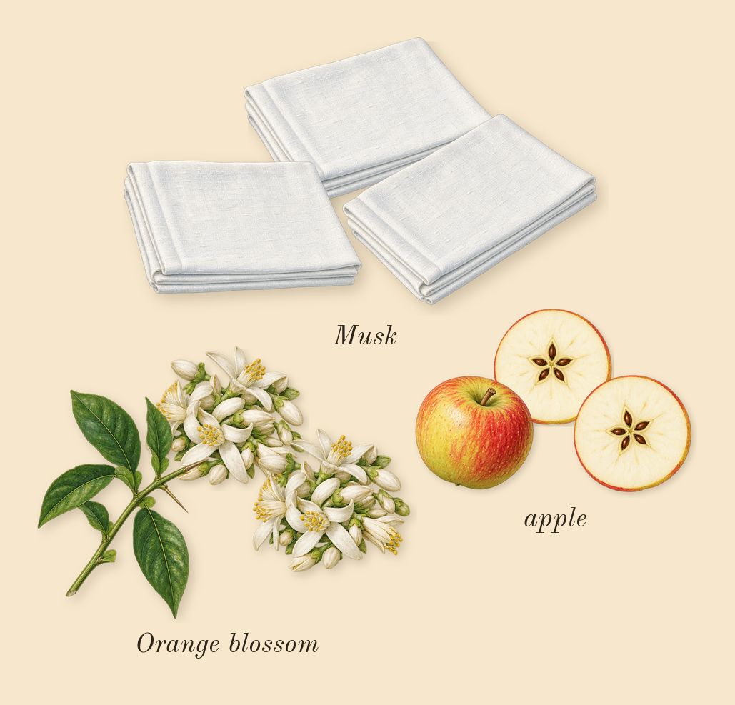 Addictive Vibration, heart: apple, Orange blossom, Musk