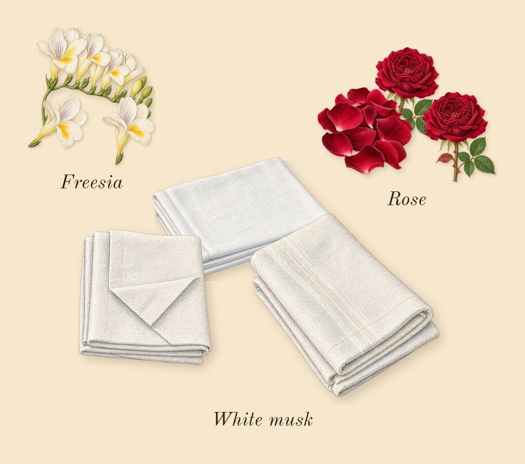 English Pear & Freesia Cologne, heart: Freesia, Rose, White musk