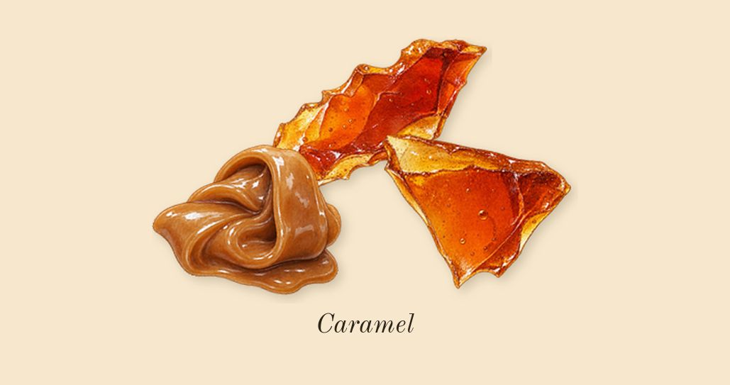 Followed, heart: Caramel