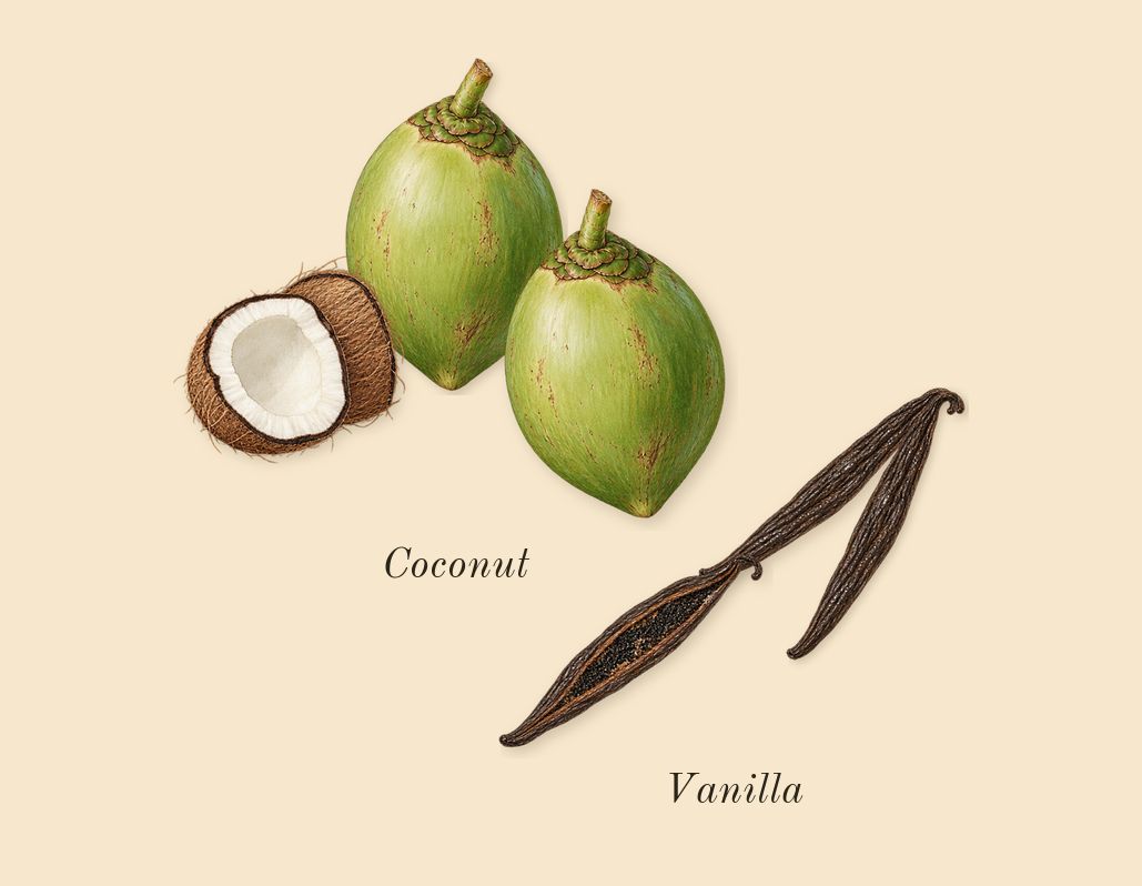 Sunkissed Goddess, heart: Coconut, Vanilla