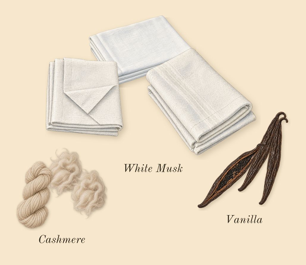 Delilah, dry-down: Vanilla, White Musk, Cashmere, Cedar, Vetiver