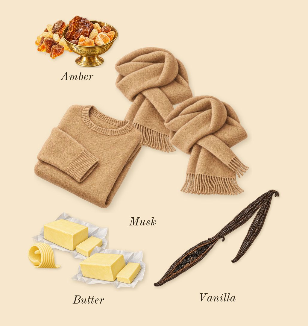 Vanilla Voyage, dry-down: Vanilla, Musk, Amber, Butter