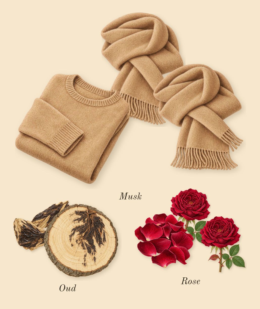 Arabians Tonka, heart: Rose, Oud, Musk