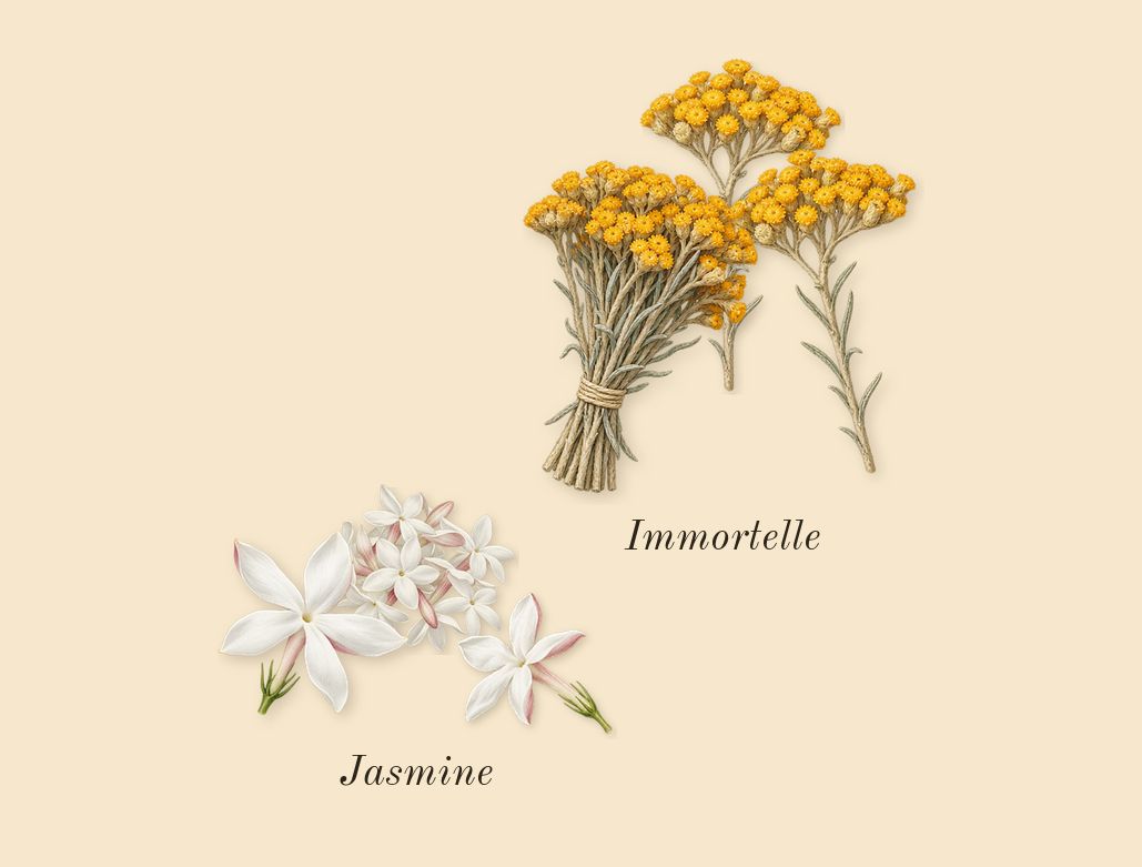Alien Goddess Supra Florale, heart: Jasmine, Immortelle