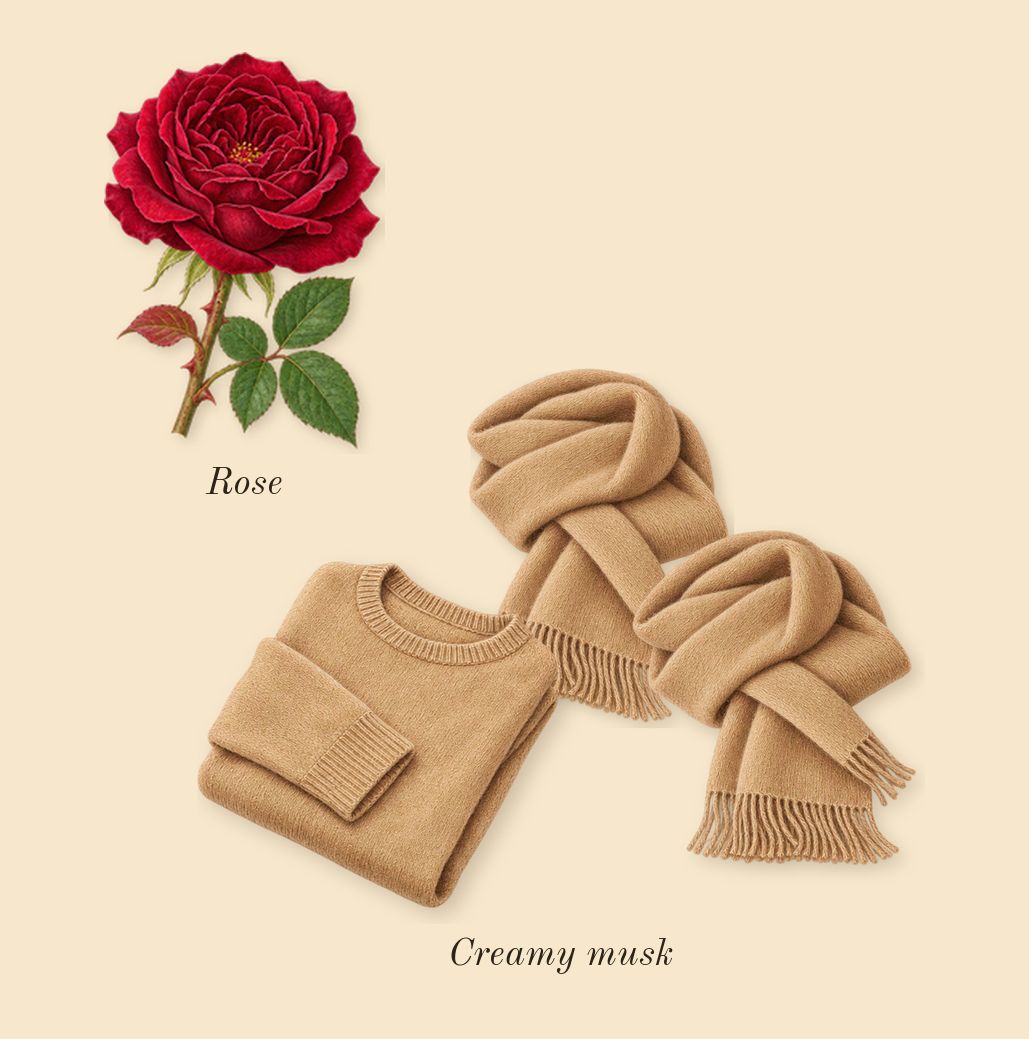 Angel Blush, heart: Creamy musk, Rose