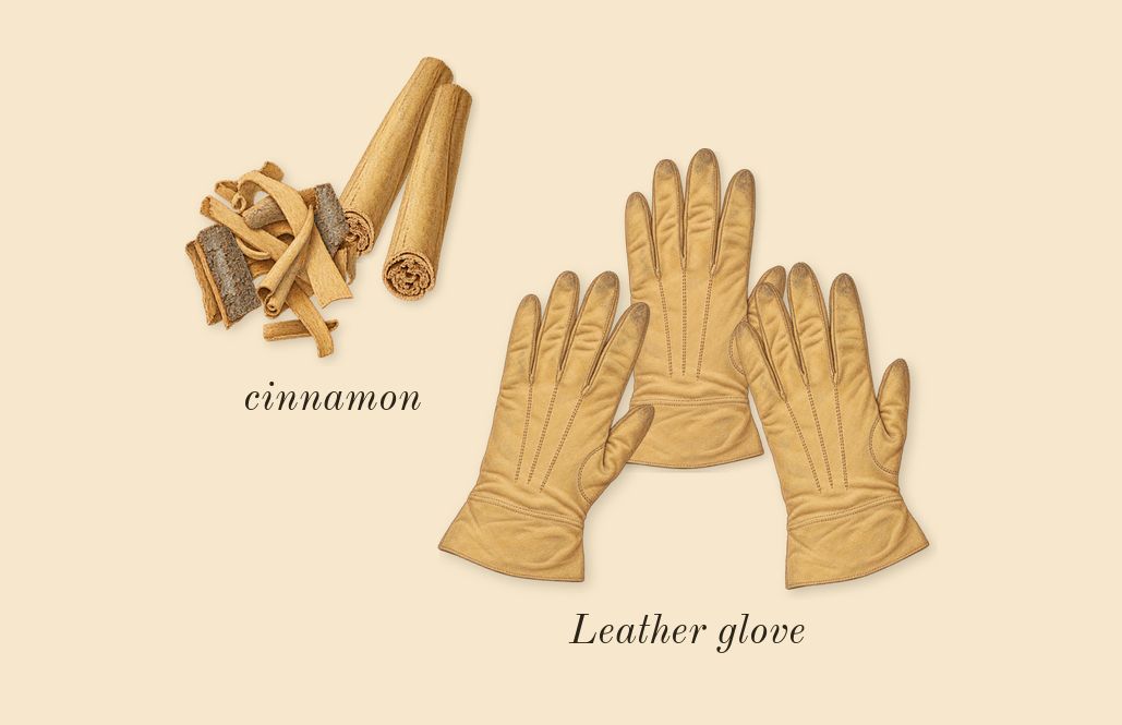 1 Million, heart: cinnamon, Leather glove