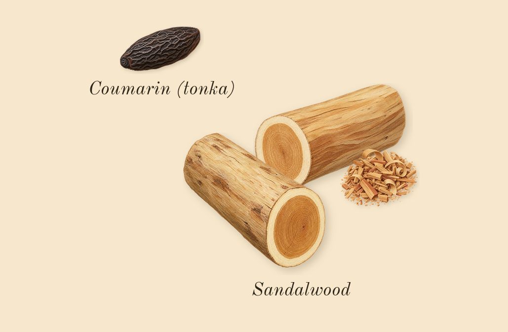 Million Gold, dry-down: Sandalwood, Coumarin (tonka)