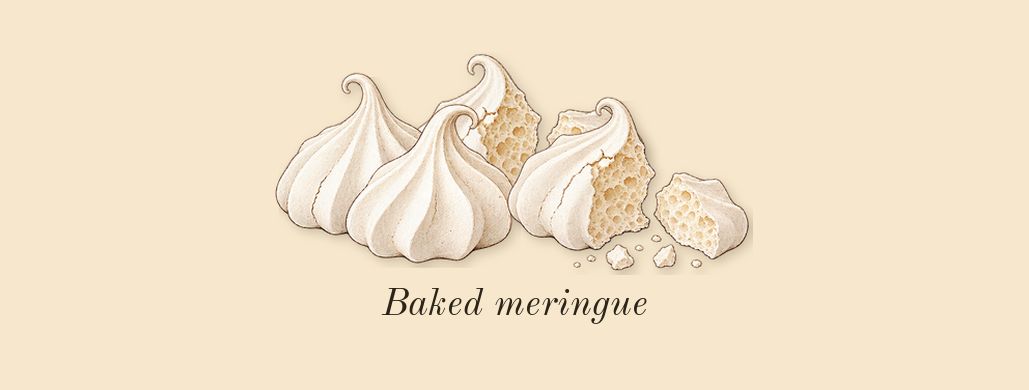 In Dreams and Fairy Tales, heart: Baked meringue
