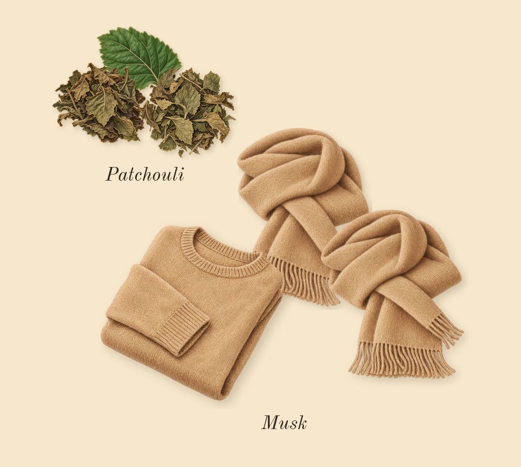 Musk 07, dry-down: Patchouli, Musk