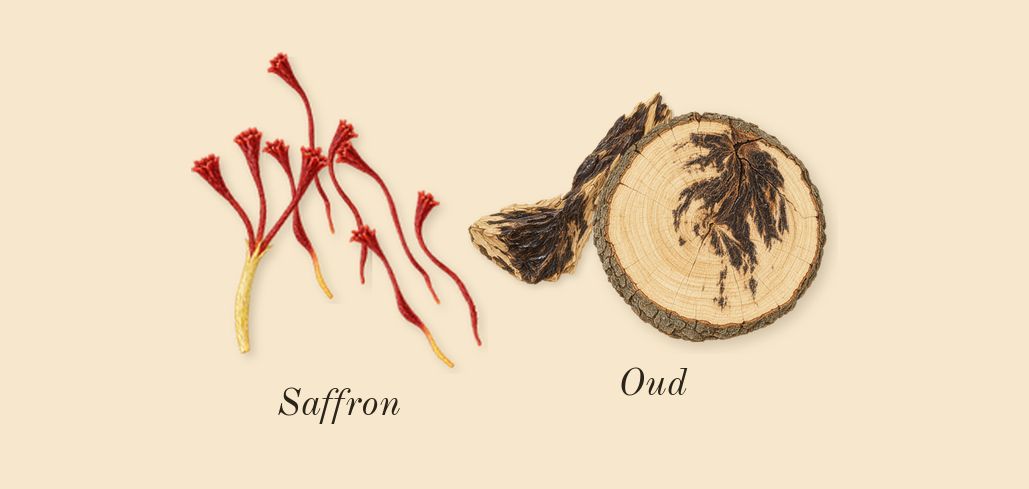 Shaghaf Oud, top notes: Saffron, Oud