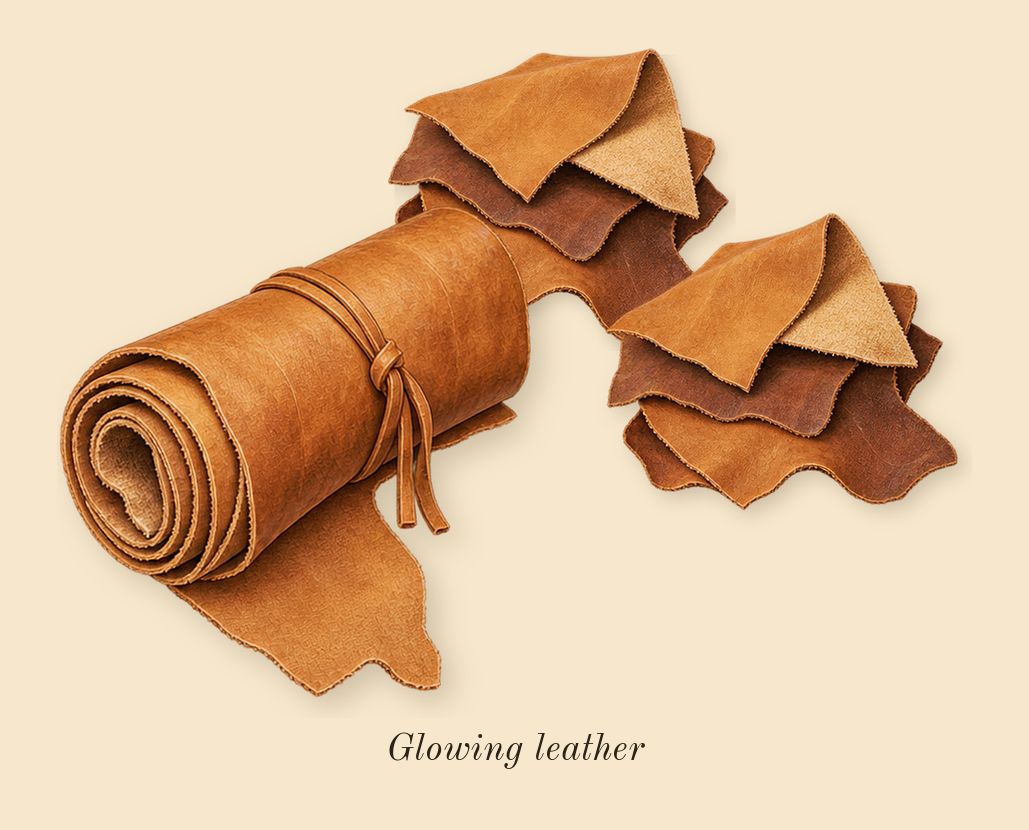 Eau d'Ombré Leather, heart: Glowing leather