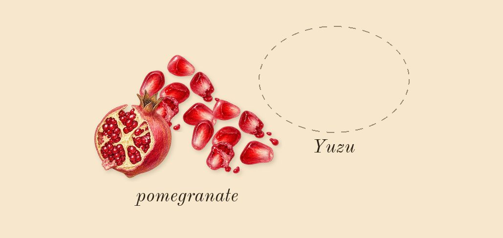 Bright Crystal, top notes: Yuzu, pomegranate