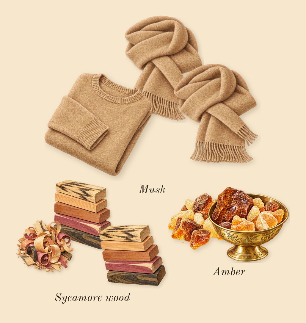 Man Eau Fraîche, dry-down: Musk, Amber, Sycamore wood